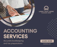 Accounting and Finance Service Facebook Post Design