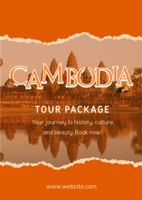 Cambodia Travel Poster Image Preview