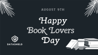 Happy Book Lovers Day Facebook Event Cover Image Preview