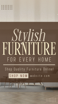 Stylish Quality Furniture Video Image Preview