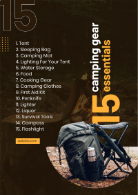 Camp Essentials Flyer Image Preview