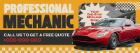 Modern Professional Mechanic Facebook Cover Image Preview