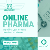 Online Pharma Business Medical Instagram post Image Preview