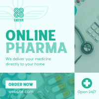 Online Pharma Business Medical Instagram post Image Preview