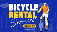 Modern Bicycle Rental Services Facebook event cover Image Preview