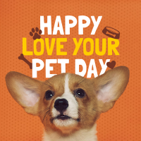 Wonderful Love Your Pet Day Greeting Instagram post Image Preview