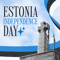 Minimal Estonia Day Instagram post Image Preview