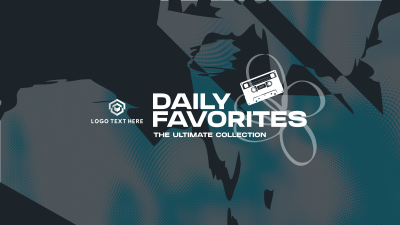 Daily Favorites YouTube Banner Image Preview