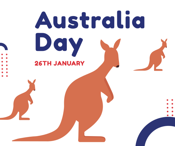 Australia Kangaroo Facebook Post Design Image Preview
