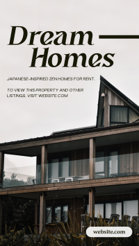 Dream Homes Facebook Story Design