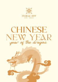 New Year Dragon Poster Image Preview