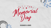 Memorial Day Doodle Animation Image Preview
