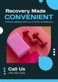 Convenient Recovery Flyer Image Preview