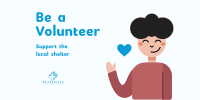 Children Shelter Volunteer Twitter post Image Preview