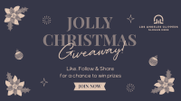 Jolly Christmas Giveaway Facebook event cover Image Preview