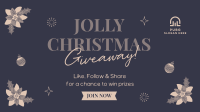 Jolly Christmas Giveaway Facebook event cover Image Preview