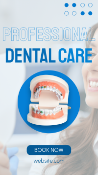 Dental Care TikTok Video Image Preview