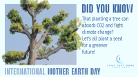 Earth Day Tree Planting Facebook event cover Image Preview