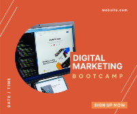 Digital Marketing Bootcamp Facebook Post | BrandCrowd Facebook Post Maker