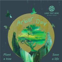 Creative Arbor Day Linkedin Post Image Preview