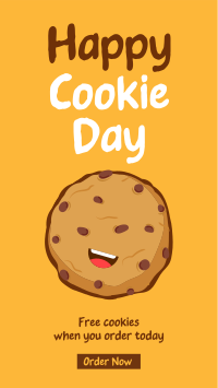 Happy Cookie Facebook Story Design