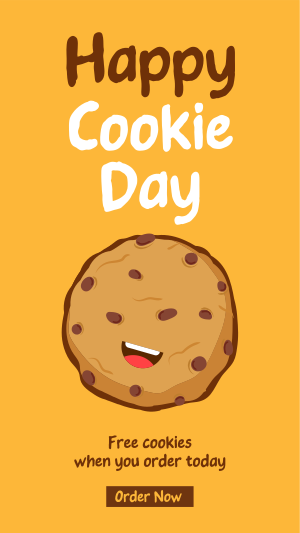 Happy Cookie Facebook story Image Preview