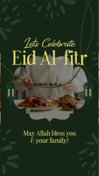 Eid Al Fitr Greeting Video Image Preview