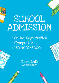 Preschool Admissions Flyer Image Preview