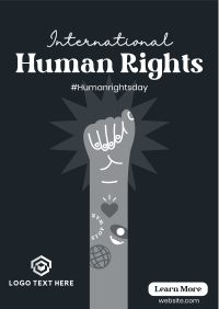 Human Rights Day Flyer Design