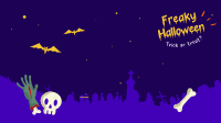 Freaky Halloween Zoom background Image Preview