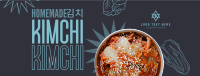 Homemade Kimchi Facebook Cover Design