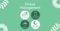 Stress Management Tips Facebook ad Image Preview