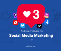 Social Media Icons Facebook Post Design