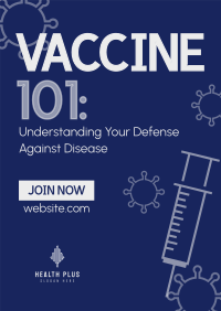 Health Vaccine Webinar Poster Image Preview