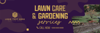 Lawn Care & Gardening Twitter Header Design