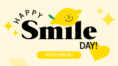 Smile Lemon Facebook event cover Image Preview