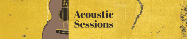 Acoustic Sessions SoundCloud Banner Design Image Preview