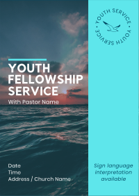 Youth  Fellowship Flyer Image Preview