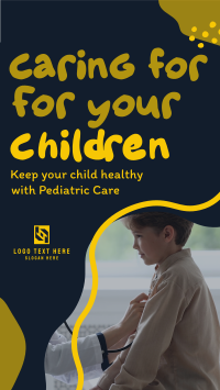 Keep Your Children Healthy Facebook Story Design