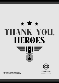 Thank You Heroes Poster Image Preview