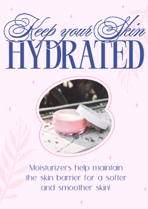 Skincare Hydration Benefits Flyer Image Preview