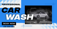 Professional Car Wash Services Facebook Ad Design