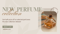 New Perfume Discount Facebook Event Cover Design