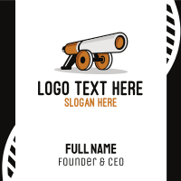 Cigarette Canon Business Card Design