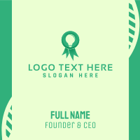 Green Innovation Award Business Card Design