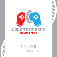 Game Controller Business Card Design