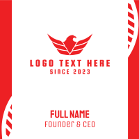 Red Eagle Gaming  Business Card Design
