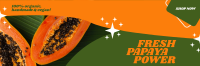 Fresh Papaya Power Twitter Header Image Preview