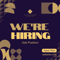 Corporate Job Hiring Instagram Post Design