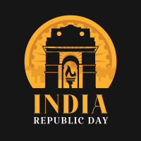 Republic Day Celebration Instagram Post Design